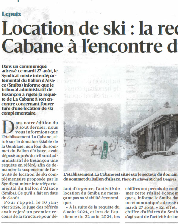 location ski